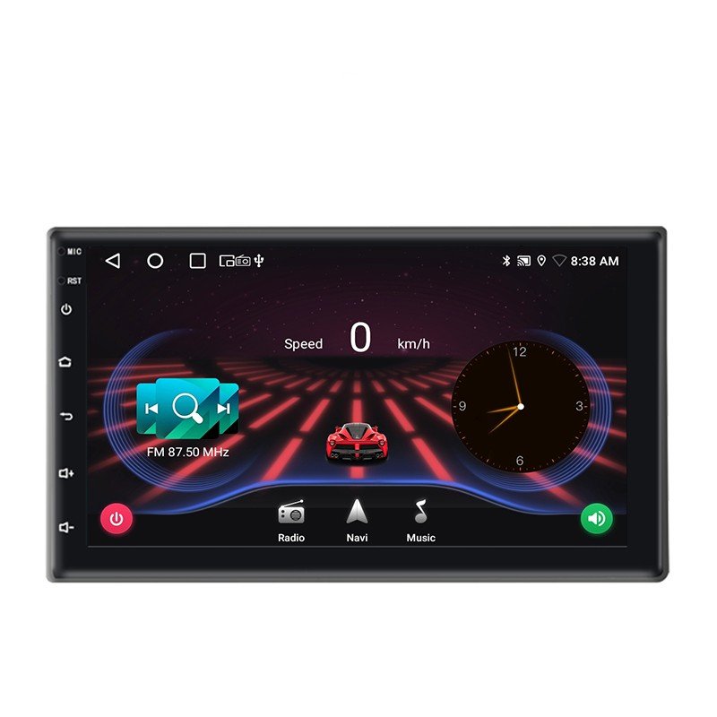 2024 Car Android 7 Inch with Gps Fm Music Video 1280*720 Ips Touch Screen